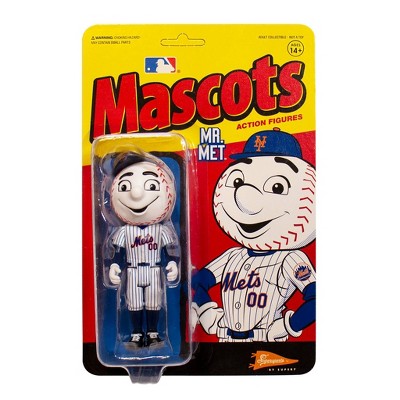MLB New York Mets 3.75" Mascot ReAction Action Figure - Mr. Met