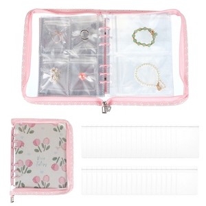 Unique Bargains Travel Necklace Ring Holder Anti Oxidation Jewelry Organizer 50 Pcs - 1 of 3