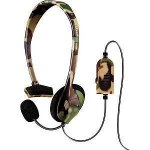 DreamGear PS4 Broadcaster Game Headset - Boom Mic (Camo) - 1 of 1