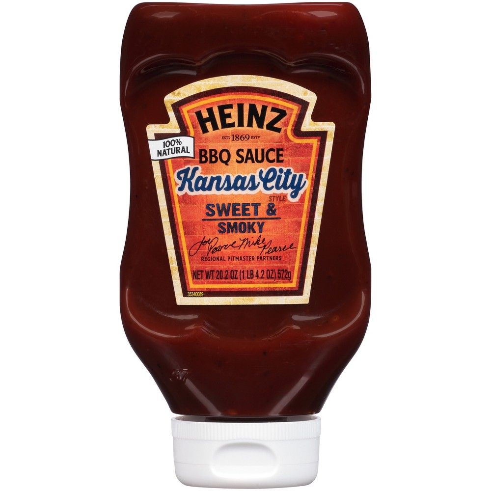 UPC 013000003469 - Heinz Kansas City Style Sweet & Smoky Barbecue BBQ ...