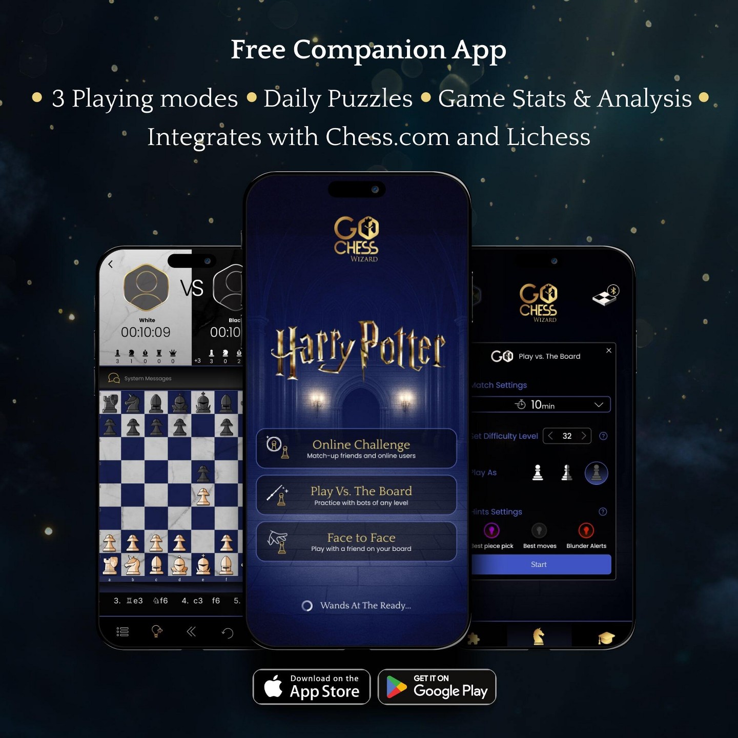 Детские игрушки Particula GoChess Mini Wizard Harry Potter Electronic Chess Game Set — фото 7
