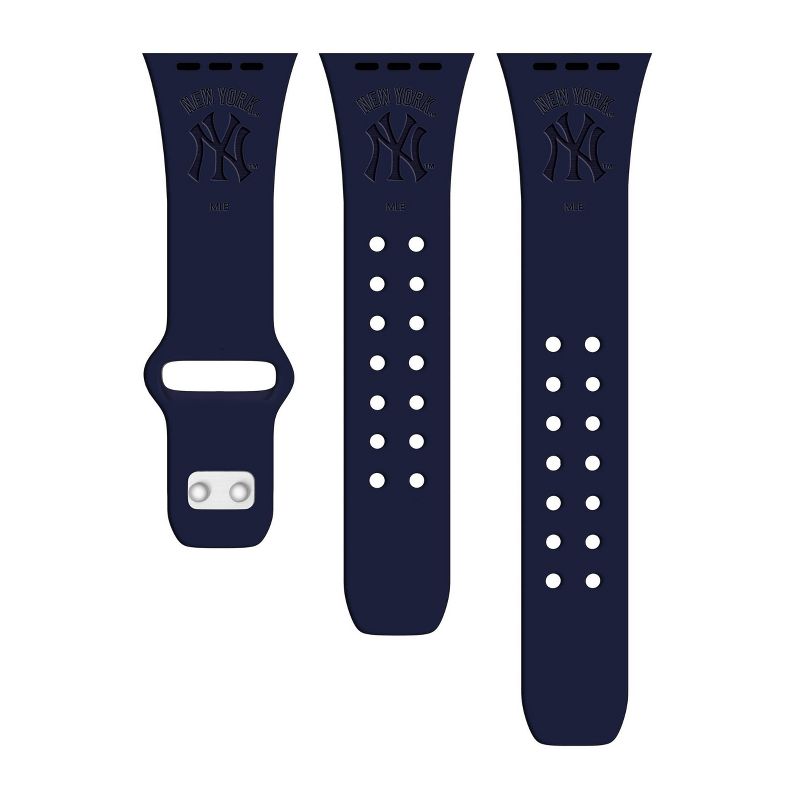 MLB New York Yankees Wordmark Engraved Apple Watch Band, 2 of 4