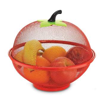KOVOT Apple Shaped Mesh Fruit Basket | Keep Freshness In & Bugs Out