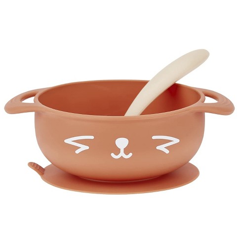 Babymoov Tast'isy Baby Feeding Set, Bpa-free Non-toxic Food Grade Silicone  Suction Bowl And Spoon (microwave & Dishwasher Safe) - Orange : Target