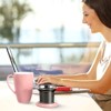 Tea Cup with Infuser and Lid, 16 Oz Ceramic Tea Mug, Microwave and Dishwasher Safe Tea Infuser Cup, Porcelain Steeping Tea Cup Suitable - 4 of 4