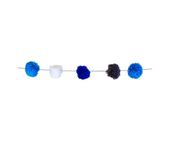 Hanukkah Yarn Garland