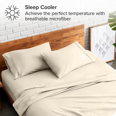 Sand Ultra-Soft Hypoallergenic Standard Pillowcase Set