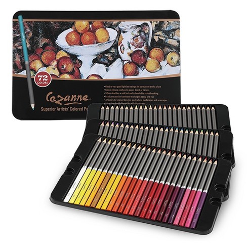 72 Colored Pencils for Adults Coloring Books, Premier Soft Core Color  Pencils