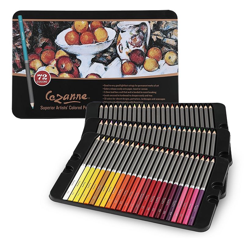Creative Mark Cezanne Premium Colored Pencils - Highly-Pigmented Drawing Pencils - Coloring Pencils for Drawing, Blending, Coloring, and More -, 1 of 8