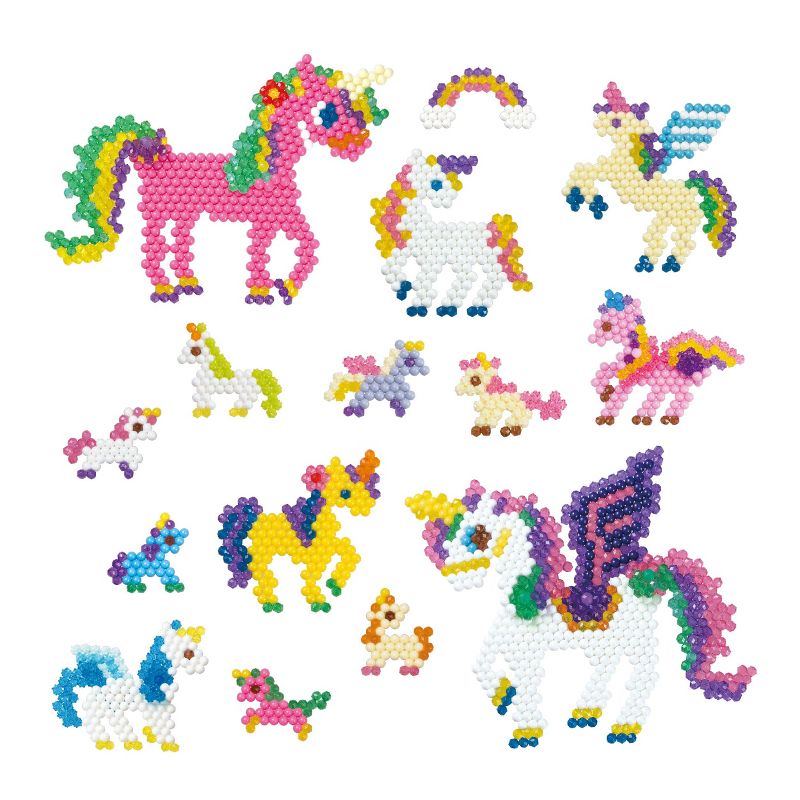 Aquabeads Magical Unicorn Party Pack, Complete Arts & Crafts Bead Kit for Children - over 2,500 beads, bead stands, play mat and display stand, 4 of 7
