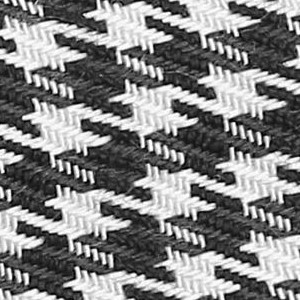 black houndstooth