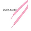 Elerevyo Colorful Gradient Flat Shoelaces Shoestring Shoe Laces for Sneakers 1 Pair - 3 of 4