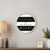 Creative Products Kindness is Always Beautiful 20 x 20 Round White Framed Print - 4 of 4