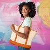 Dalix 22" Soft Canvas Tote Bag - 2 of 4