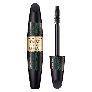 Max Factor X Mascara False Lash Effect (DEEP RAVEN BLACK) Volumising Formula | Rejuvenating Pro-Vitamin B5 - 1 of 4