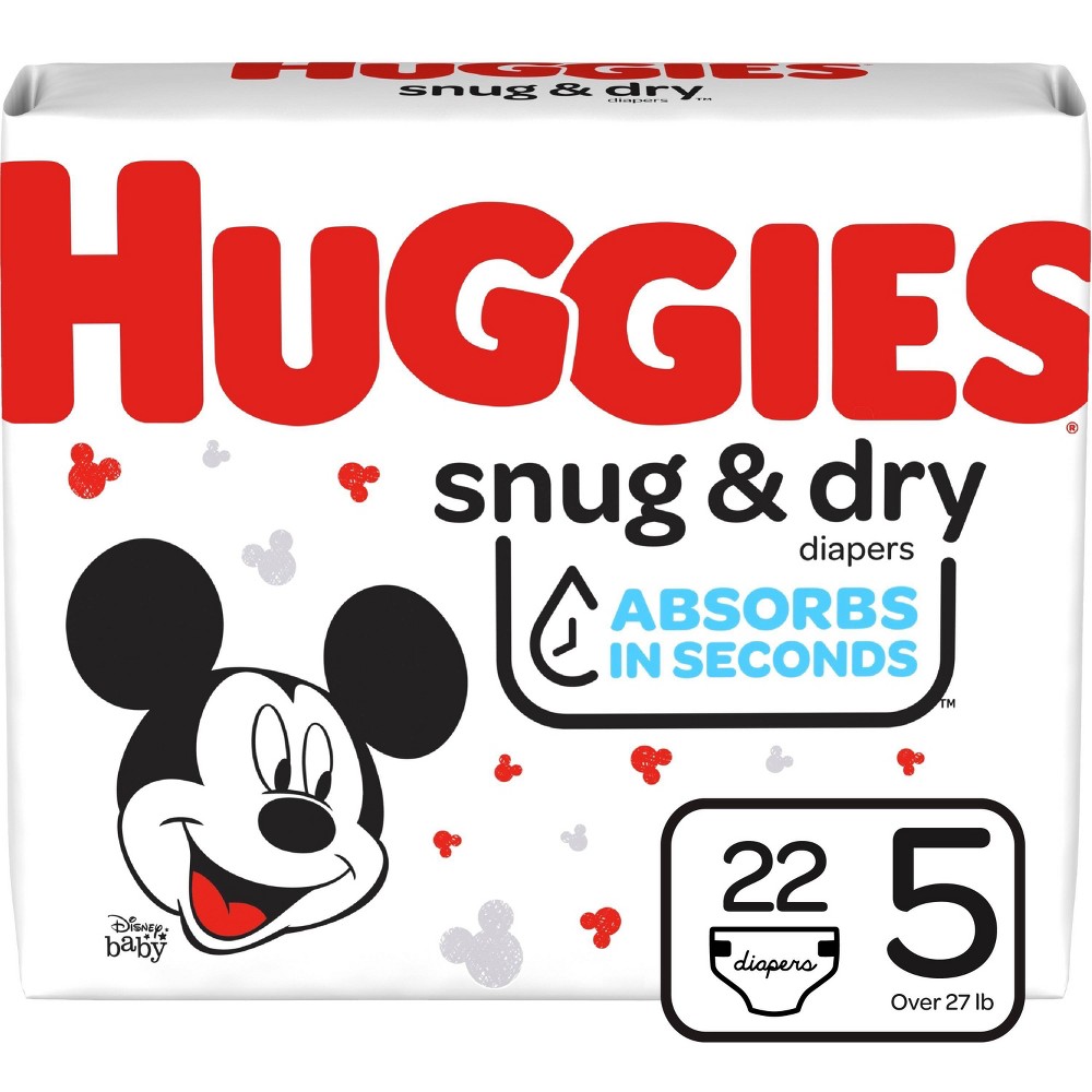 UPC 036000430905 product image for Huggies Snug & Dry Diapers - Size 5 - 22ct | upcitemdb.com