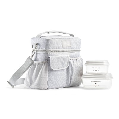 Fit & Fresh Montauk Lunch Kit - Feline Fine Stone Gray