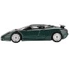 Bugatti EB110 GT Verde Scuro Dark Green Metallic Limited Edition 1/64 Diecast Model Car by Mini GT - 2 of 4