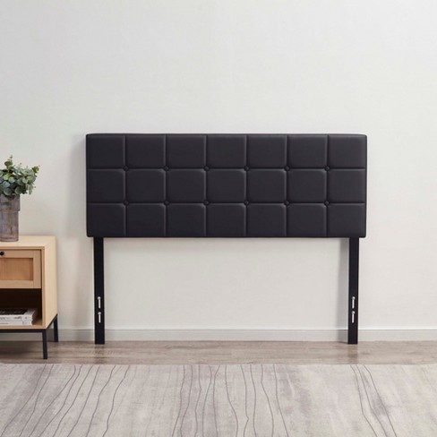 Nestl Button Tufted Upholstered Headboard King Size Headboard Only Black Target