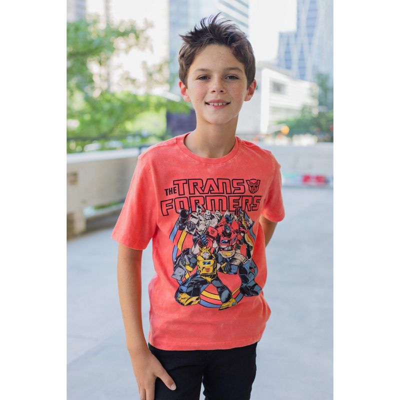 Transformers Optimus Prime Bumblebee Megatron 2 Pack T-Shirts Toddler to Big Kid , 3 of 12