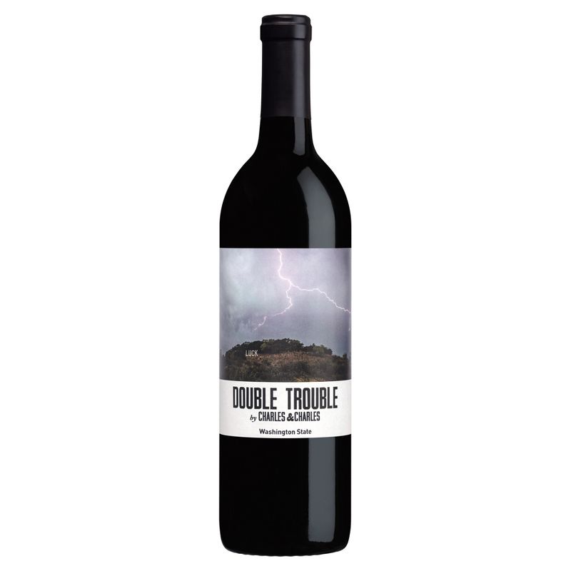 Charles &#38; Charles Double Trouble Red Wine Blend - 750ml Bottle, 1 of 7