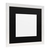 Trademark Fine Art 16"x16" Heavy Duty Eggshell Frame with Black Mat - 2 of 3