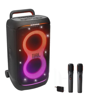 JBL PartyBox 520 Portable Party Speaker with Digital Wireless Two Microphone System