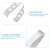 Unique Bargains Stainless Steel Ice Tongs for Appetizers, Charcuterie, Dessert, Tea Party, Bar, Cafe Serving 5" Silver 1 Pc - 4 of 4