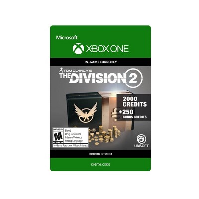 division 2 digital code xbox one