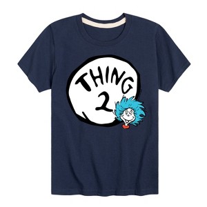 Boys' - Dr. Seuss - Thing Two Short Sleeve Graphic T-Shirt - 1 of 4