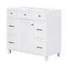 36-Inch Bathroom Vanity Cabinet, Single Sink,Shaker Cabinet With Soft-Closing Cabinet Door And Deep Drawer-Cuddlewood - 2 of 4