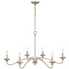 Millennium Lighting Delvona 6 - Light Chandelier in  Modern Gold - 2 of 2