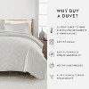 Quatrefoil & Farmhouse Vine Prints 3PC Duvet Cover & Shams Set, Ultra Soft, Easy Care - Becky Cameron - 3 of 4