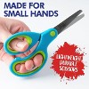 Kid's Scissors Class Value pack Value (25pc) - 5" Soft Grip Blunt Tip Safety Easy Cut Scissors- Projects, Summer Camps, Class Arts & Crafts Supplies - 3 of 4