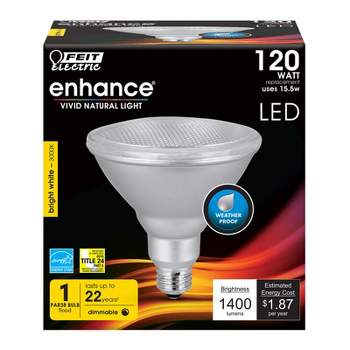 Feit Electric Enhance PAR38 E26 (Medium) LED Bulb Bright White 120 Watt Equivalence 1 pk