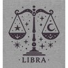 Libra Zodiac Sign Adult Crew Neck Short Sleeve Tee - image 2 of 2