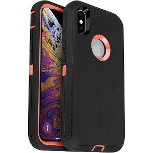 Entronix Case Compatible with iPhone X/XS - Triple-Layer Heavy Duty Protection - 1 of 4