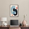 Art Remedy Modern Earbuds Contemporary Shapes Abstract Wall Art Framed - 2 of 4