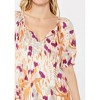 Women's Lace-trimmed V-neck Top - LOVESTITCH - 4 of 4