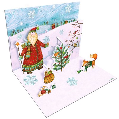 8ct Snowy Inspirations Pop-Up Boxed Christmas Cards