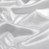 Kate Aurora Basic Faux Silk Rod Pocket Shimmery Sheer Single Window Curtain Panel - 4 of 4