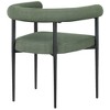 Meridian Furniture,Louie Boucle Fabric Dining Chair, Set of 2 - 2 of 4