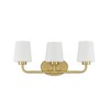 Savoy House Capra 3 - Light Vanity in  Warm Brass - 2 of 4
