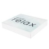 Elanze Designs Note to Self Relax 8 x 10 White Wood Tabletop Block Sign - 4 of 4