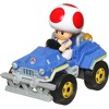 Hot Wheels Mario Kart 1:64 Scale  Movie Toad, Collectible Vehicle - 2 of 3