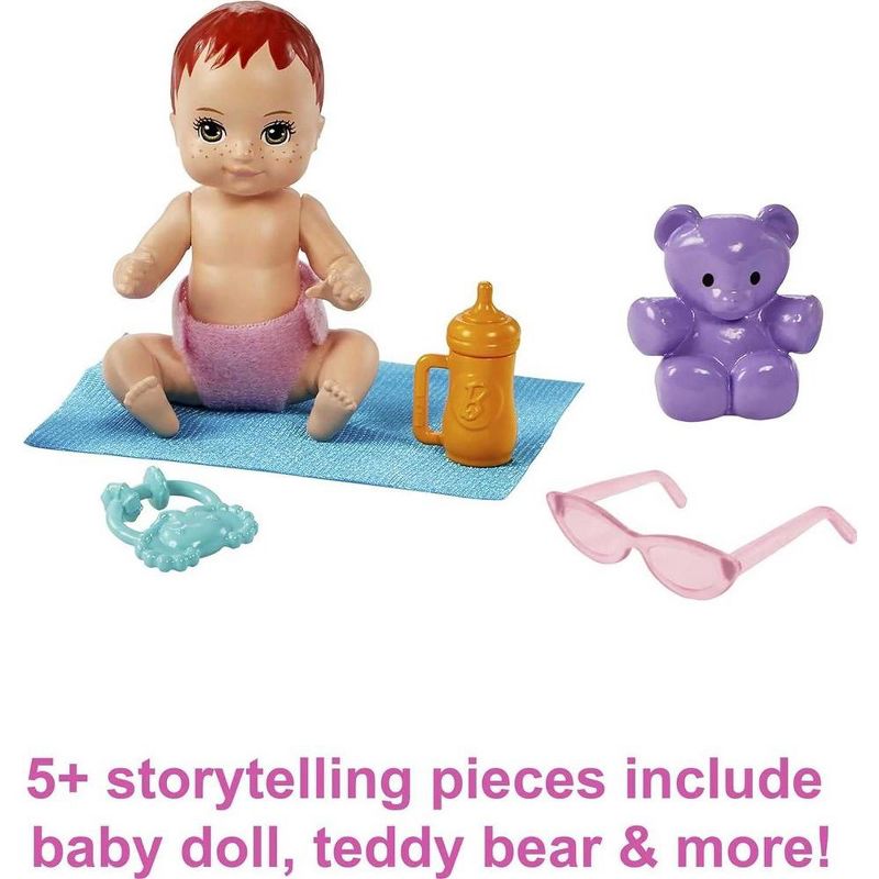 Barbie Skipper Babysitters Inc. Stroller Playset with Skipper & Baby Dolls,, 4 of 7