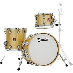 Premier Genista Heritage Birch 3-Piece Shell Pack With 18" Bass Drum Gold Sparkle - 1 of 4