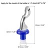 Unique Bargains Reusable Vacuum Expanding Manual Wine Stoppers for Champagne Beer 4 Pcs - 2 of 4