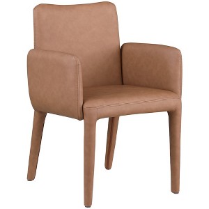 Meridian Furniture,Pelle Vegan Leather Accent/Dining Chair - 1 of 4