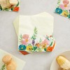 Blue Panda 100 Pack Vintage Style Floral Paper Napkins, 2-Ply, 6.5x6.5”, Napkins for Bridal Shower, Tea Party, & Wedding - 2 of 4